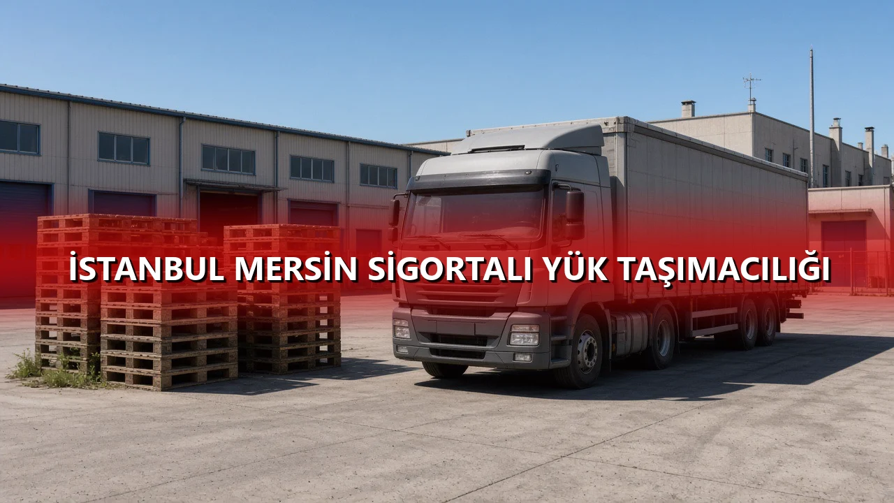 İstanbul Mersin Sigortalı Yük Taşımacılığı